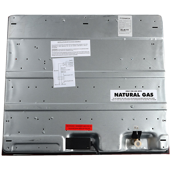Фото - Варочная панель газовая Pyramida PFH 640 STG (RED)