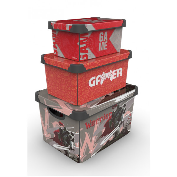 Фото - Короб для зберігання Qutu Style Box с/к Game Warrior 5 л
