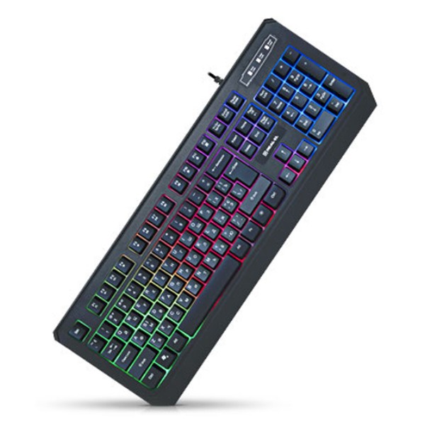 Фото - Клавіатура дротова ігрова REAL-EL Comfort 7001 Black USB