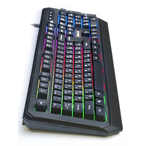 Фото - Клавіатура дротова ігрова REAL-EL Comfort 7001 Black USB