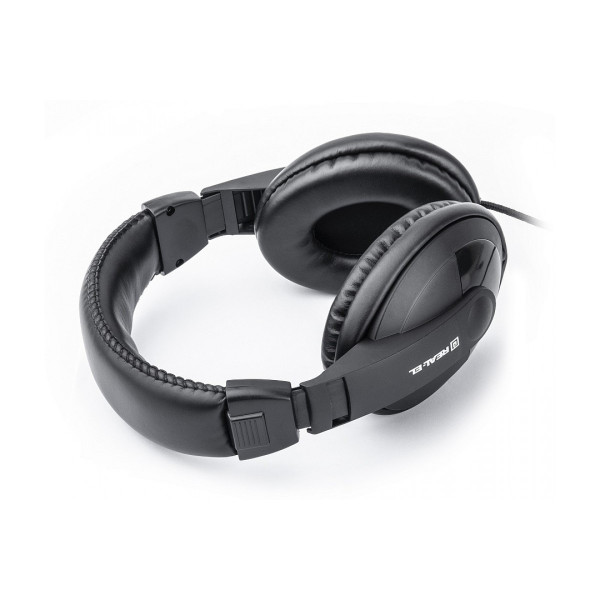 Фото - Навушники повнорозмірні дротові REAL-EL GD-750V Black