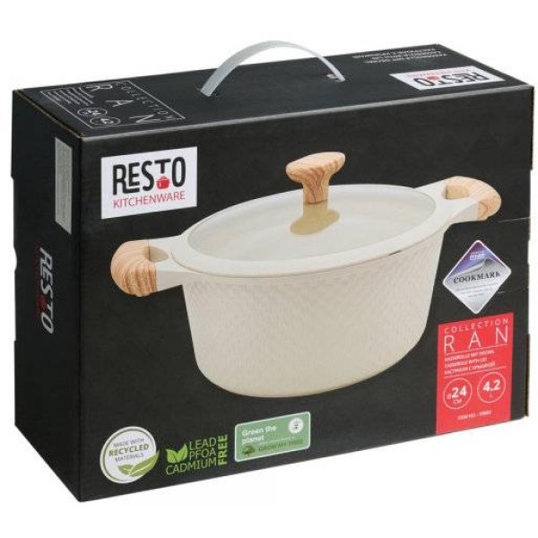 Фото - Каструля RESTO 4,2 л (93803)