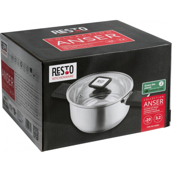 Фото - Каструля RESTO ANSER 3.2 л (92203)