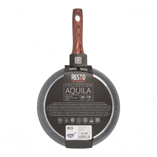 Фото - Сковорода универсальная RESTO AQUILA 26 см (93053)
