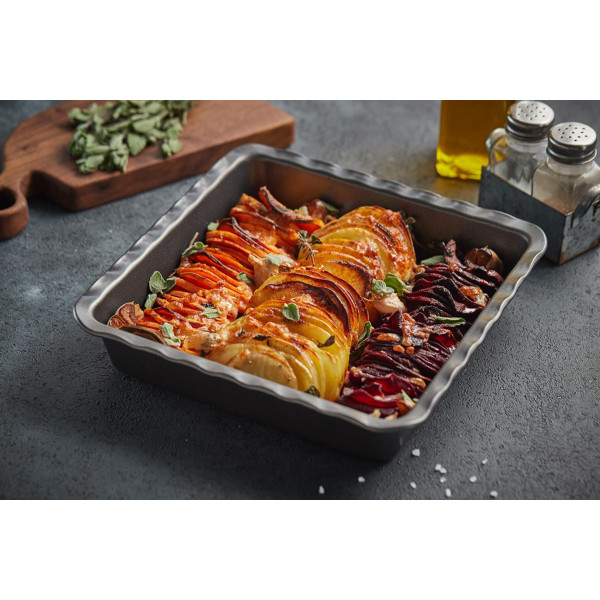 Фото - Форма для приготування RESTO NORMA 25.5х25.5х5 см (96115)