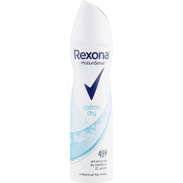 Фото - Дезодорант аерозольний Rexona Антиперсп Легкость хлопка 150мл