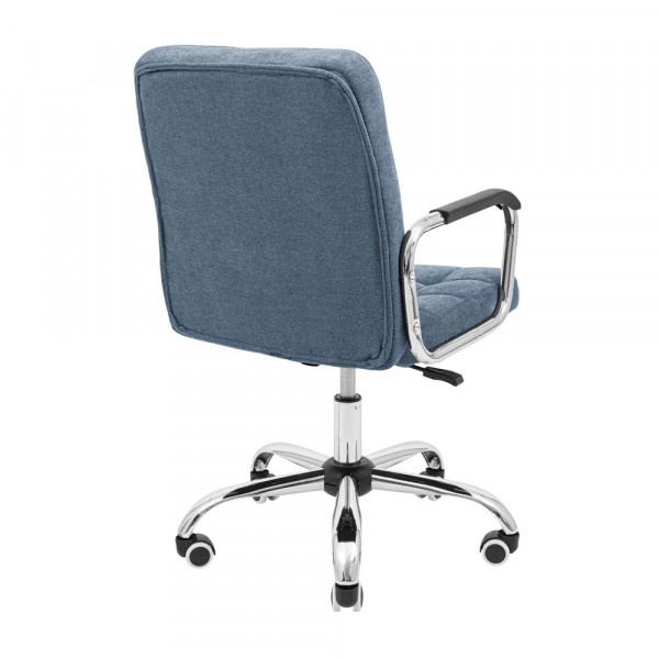 Фото - Крісло офісне Richman Брукс Хром Піастра Джинс