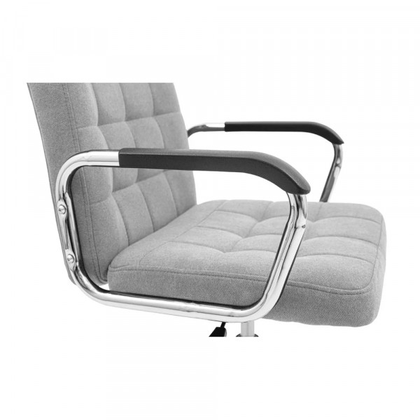 Фото - Крісло офісне Richman Брукс Хром Піастра Сірий