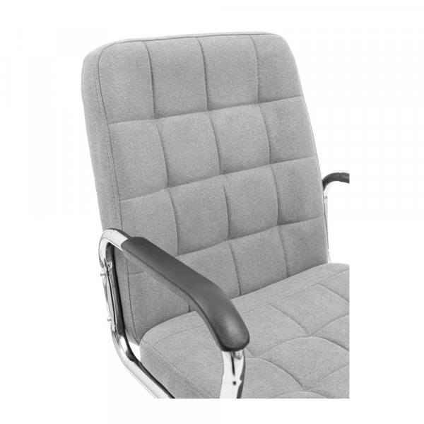 Фото - Крісло офісне Richman Брукс Хром Піастра Сірий