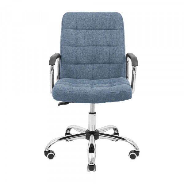 Фото - Крісло офісне Richman Брукс Хром Піастра Джинс