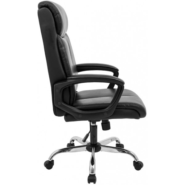 Фото - Кресло офисное Richman Бронкс Хром M-1 Tilt Черная