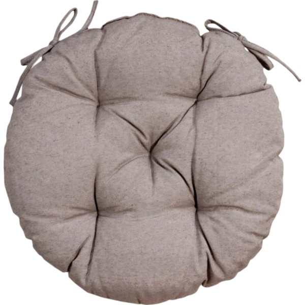 Фото - Подушка для стула Прованс RINO коричневая D40 см (038558)