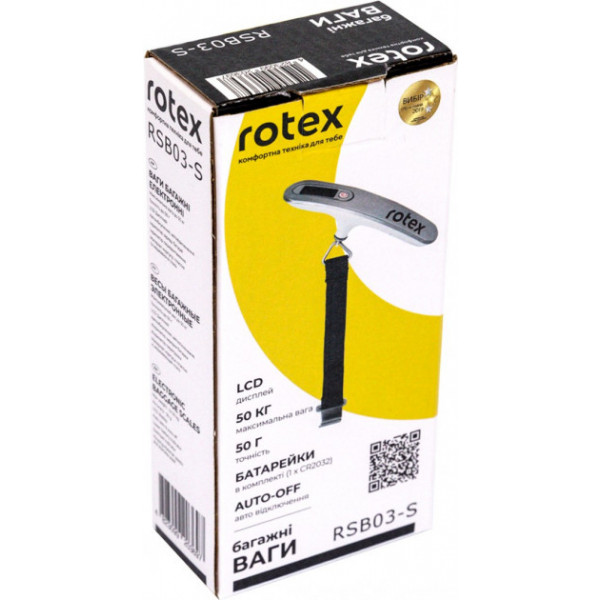 Фото - Ваги побутові Rotex RSB03-S