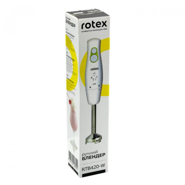 Фото - Мікропошкодження - Блендер заглибний Rotex RTB420-W