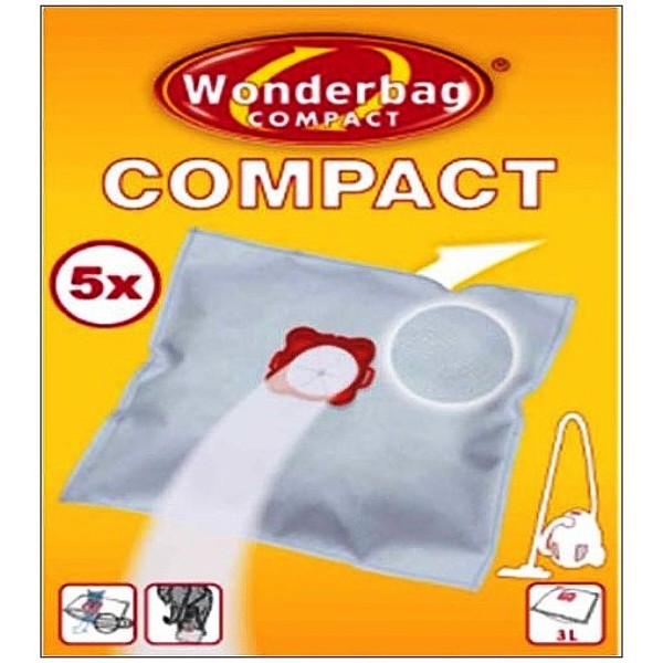 Фото - Мішок для пилососа одноразовий Rowenta WB305140 WONDERBAG COMPACT, 5 штук