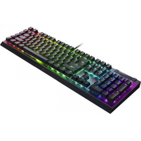 Фото - Клавіатура дротова ігрова Razer BlackWidow V4 X Green Switch RU (RZ03-04700800-R3R1)