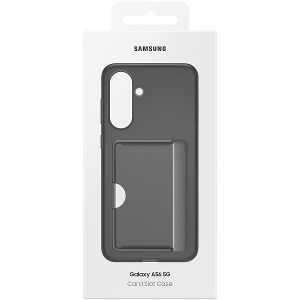 Фото - Чохол для смартфону Samsung Card Slot Case A56 Black (EF-OA566TBEGWW)