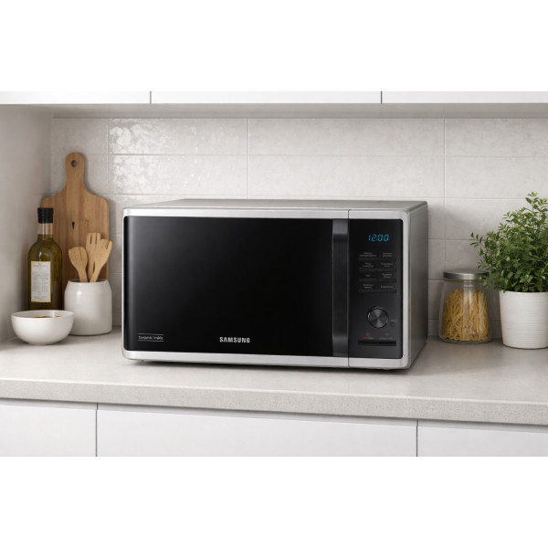 Фото - Мікрохвильова піч (НВЧ) Samsung MS23K3515AS/UA