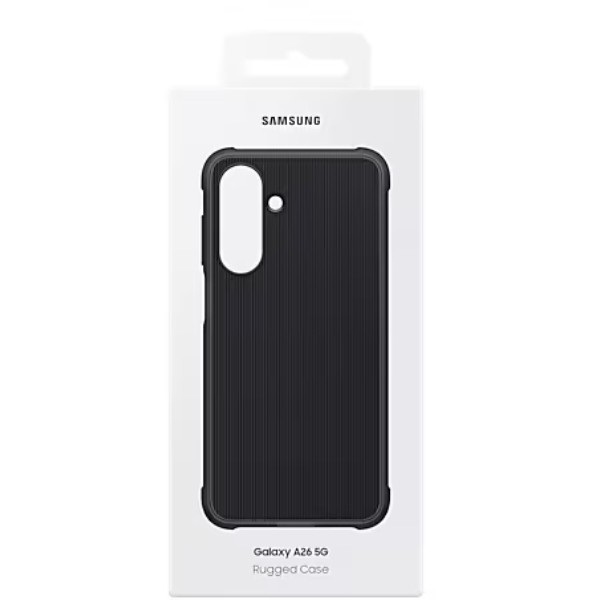 Фото - Чохол для смартфону Samsung Rugged Case A26 Black (EF-RA266CBEGWW)