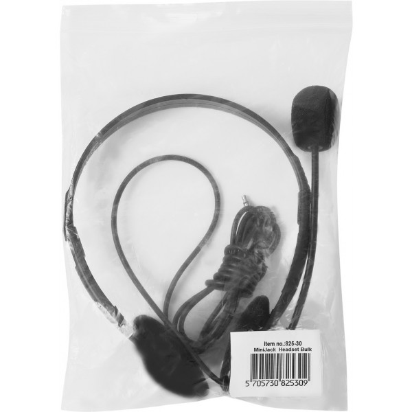 Фото - Гарнітура дротова Sandberg MiniJack Headset Bulk (825-30)