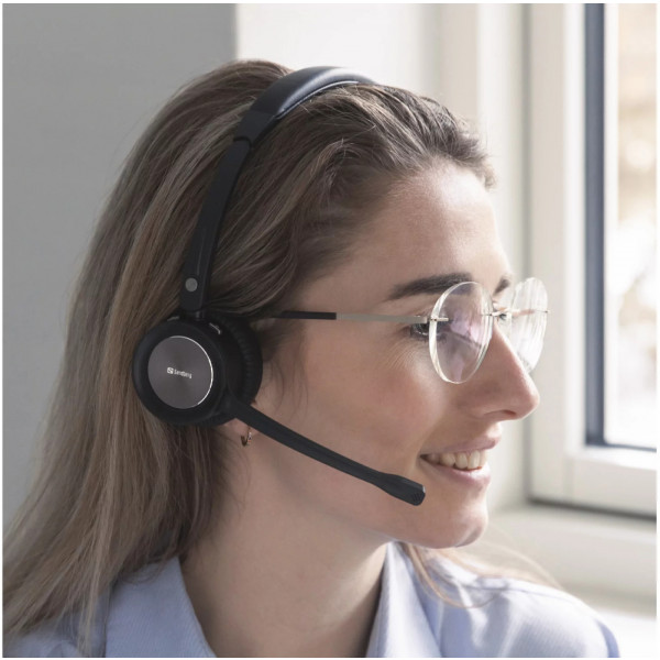 Фото - Гарнітура бездротова Sandberg Wireless Office Headset Pro+ (126-18)
