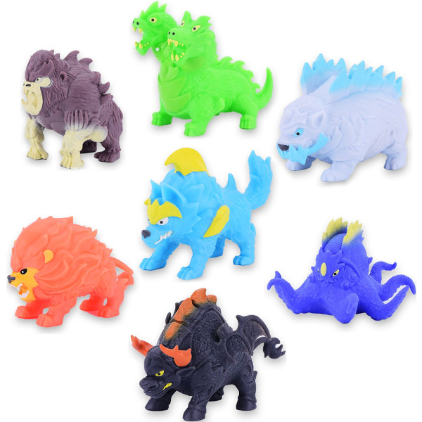 Фото - Стретч-антистресс #sbabam серии LEGEND OF ANIMALS МАКСИ – ХРАНИТЕЛИ СТИХИЙ в ассортименте (162/CN23)