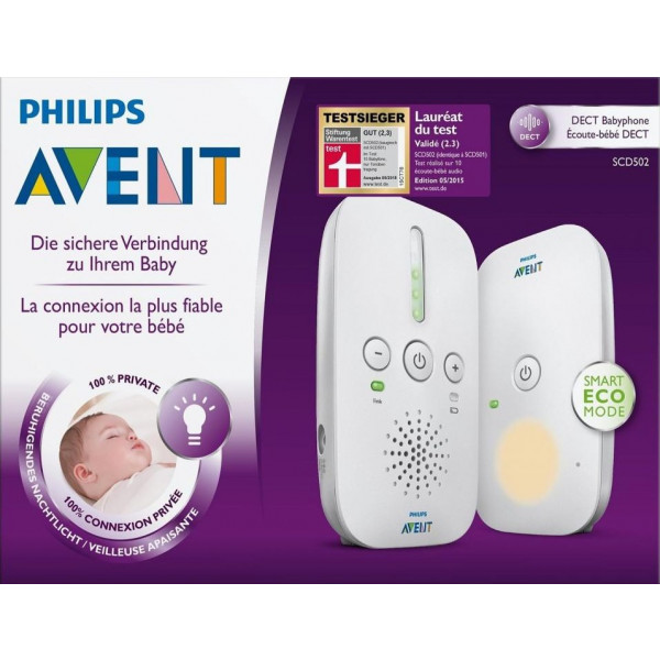 Фото - Радіоняня Philips Avent Dect (SCD502/52)