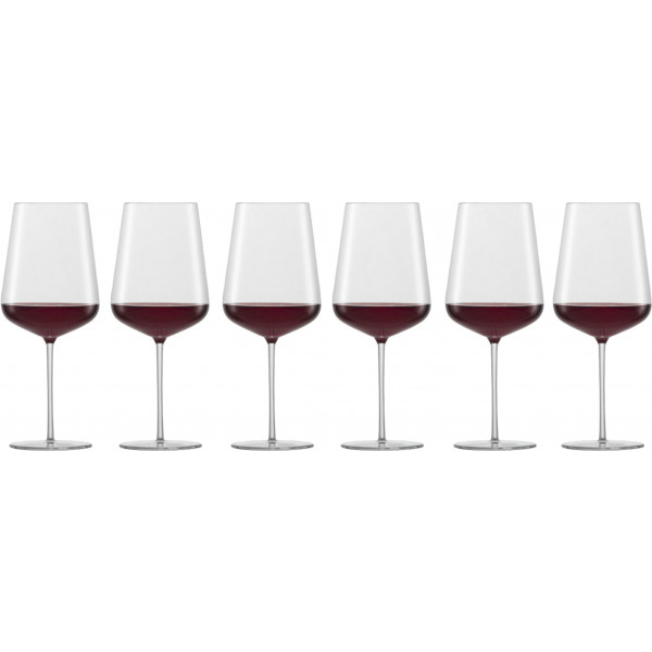 Фото - Набір келихів Schott Zwiesel 6 шт. для червоного вина Bordeaux 0,742 л 121408