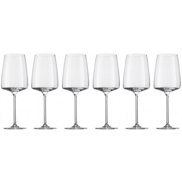Фото - Набір келихів Schott Zwiesel 6 шт. для червоного вина Fruity&Delicate 0,535 л 120586