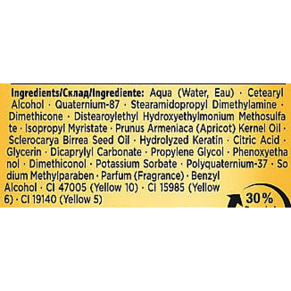 Фото - Бальзам для волосся Schwarzkopf Prof. Gliss Kur Oil Nutritive 200 мл (9000100398534)