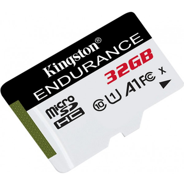Фото - Карта пам'яті Kingston microSDHC 32GB C10 UHS-I High Endurance (SDCE/32GB)