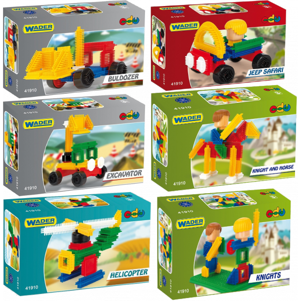 Фото - Пластиковий конструктор для малюків Wader "Їжачок" Тематичний в асортименті (41910) Фото - Пластиковий конструктор для малюків Wader "Їжачок" Тематичний в асортименті (41910)