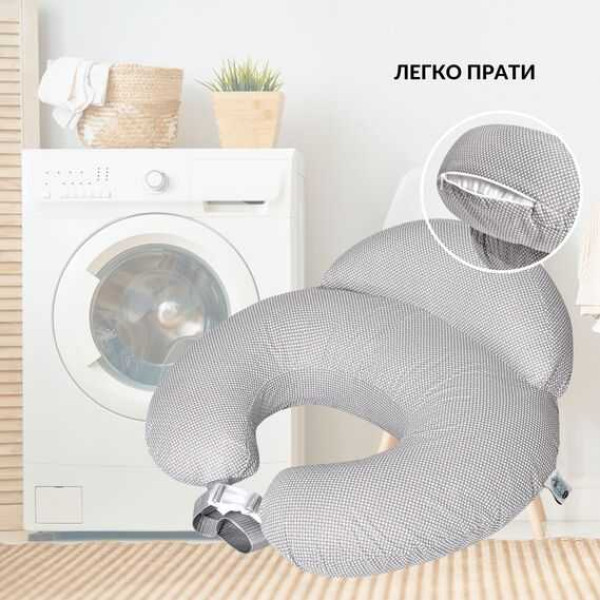 Фото - Подушка для кормления SEI DESIGN 60х70х16 см с карабином (8-35409*002)