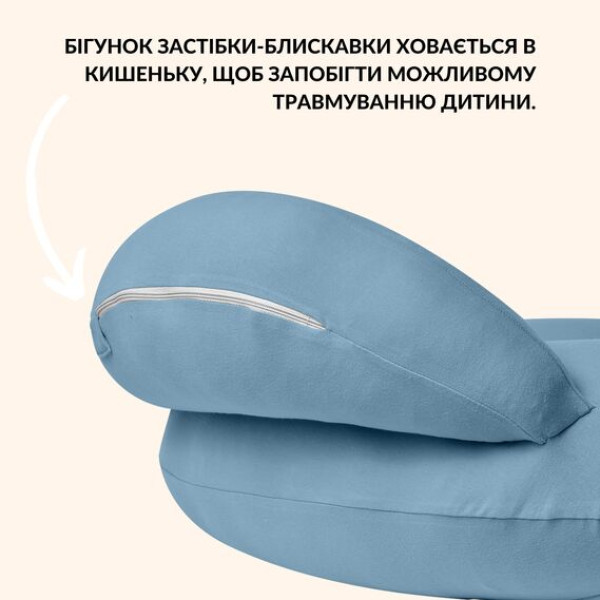 Фото - Подушка для кормления SEI DESIGN 60х70х16 см трикотаж с карабином (8-36177*001)