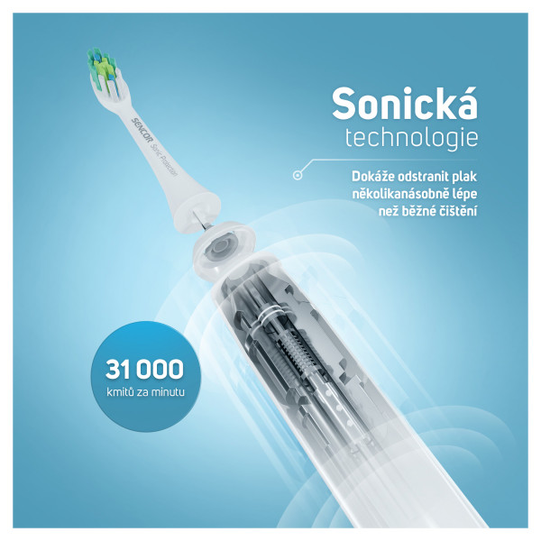 Фото - Зубная щетка электрическая Sencor SOC 4010BL