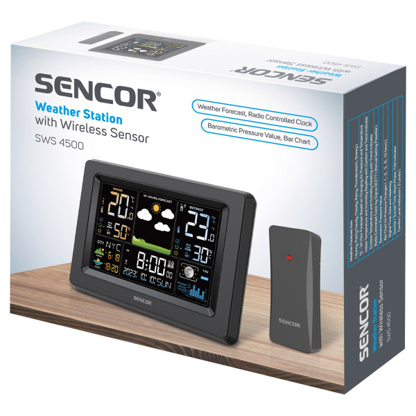 Фото - Метеостанція Sencor SWS4500