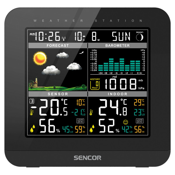 Фото - Метеостанція Sencor SWS5800