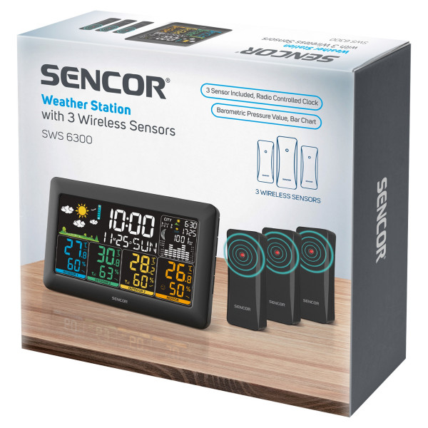 Фото - Метеостанція Sencor SWS6300