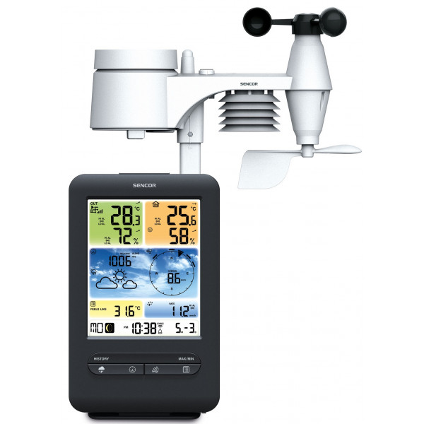 Фото - Метеостанція Sencor SWS9898WIFI