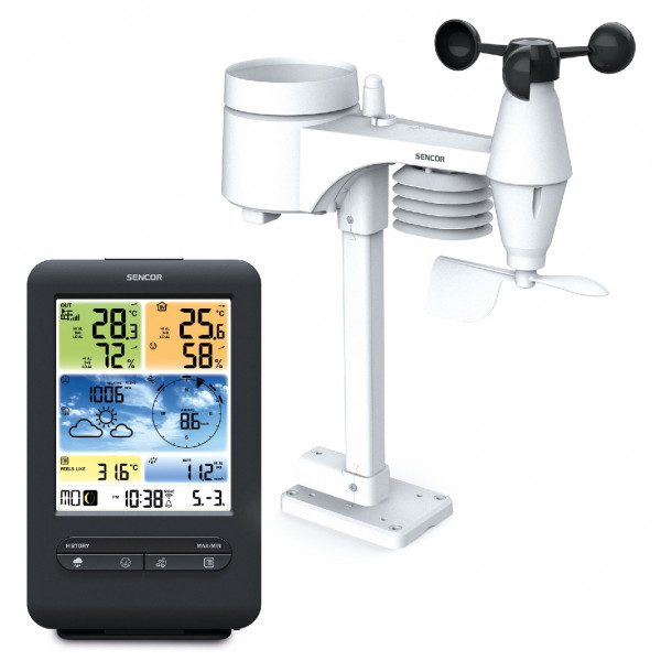 Фото - Метеостанція Sencor SWS9898WIFI