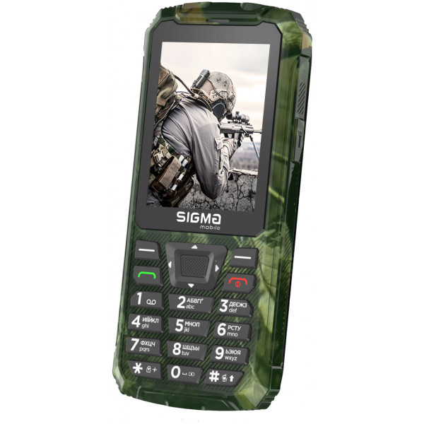 Фото - Мобільний телефон Sigma mobile X-treme PR68 TYPE-C Khaki