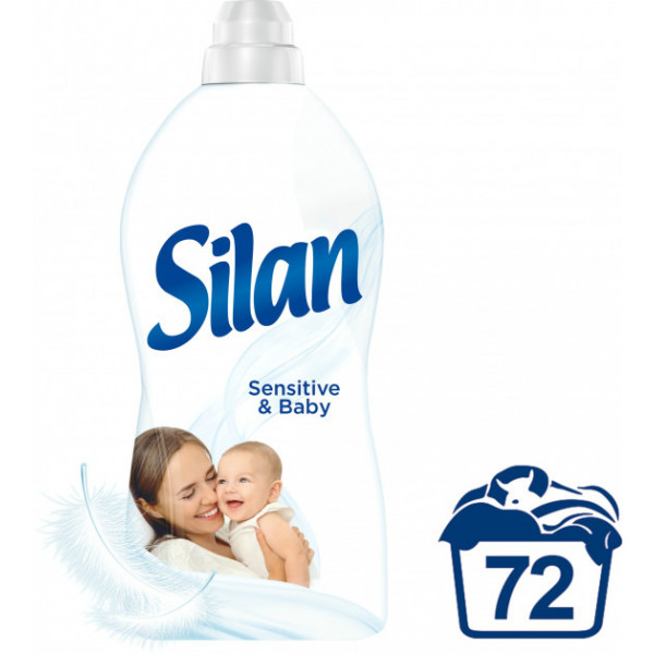 Фото - Ополіскувач для білизни Silan Сенситив 1.8 л