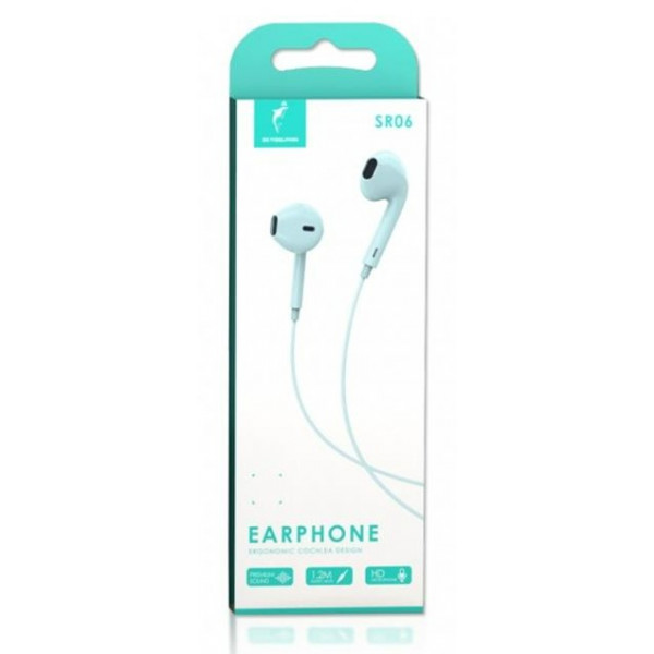 Фото - Навушники вкладиші дротові SkyDolphin SR06 Soft Blue (HF-000467)