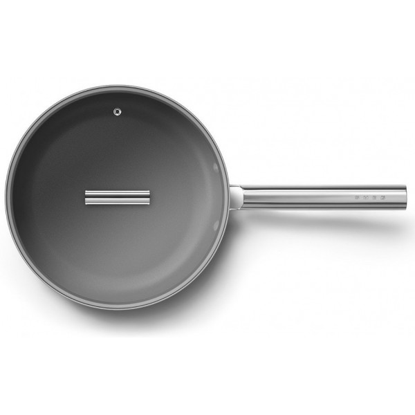 Фото - Сковорода універсальна Smeg CKFF2801RDM