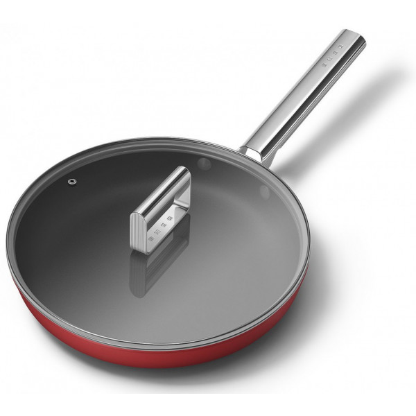 Фото - Сковорода універсальна Smeg CKFF2801RDM