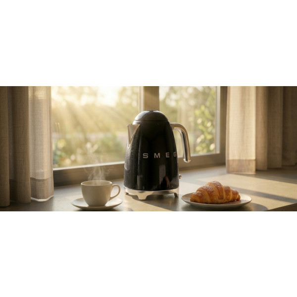 Фото - Електричний чайник Smeg KLF03BLEU (чорний)