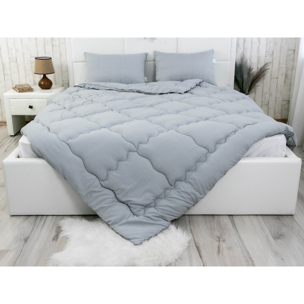 Фото - Ковдра всесезонна двоспальна Руно 172х205 силіконова Soft Line (316.52_Soft Line)