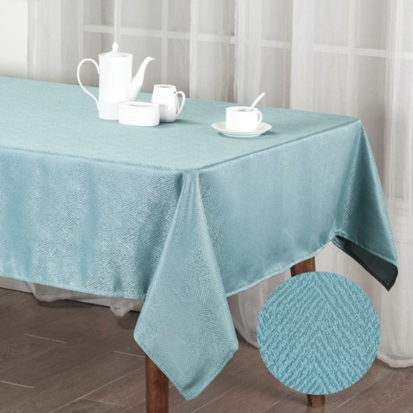 Фото - Скатерть прямоугольная SOHO 140х180 см Oxford Turquoise (04-TC-00644-1)
