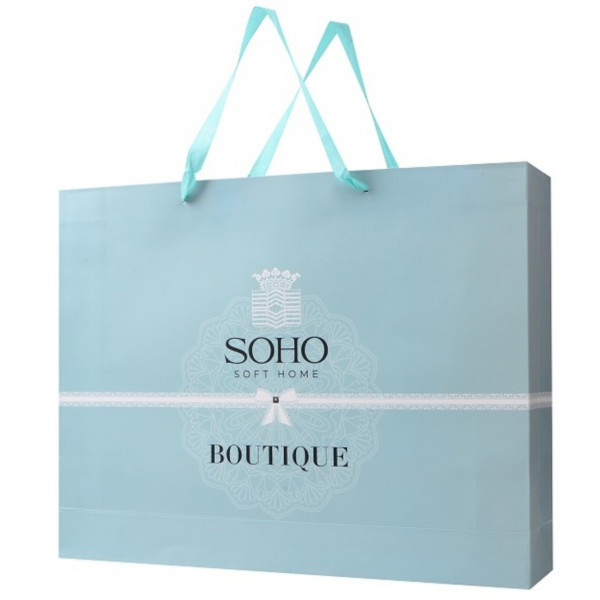 Фото - Комплект постільної білизни SOHO Boutique 200х230 Wave Сappuccino (A130111)