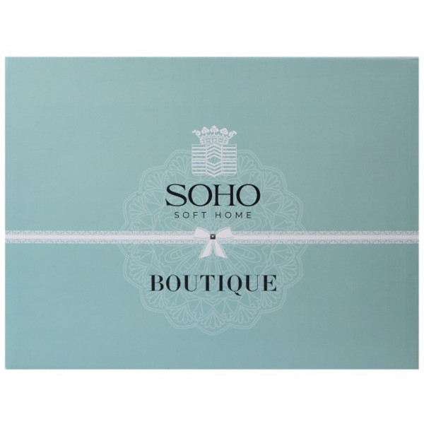 Фото - Комплект постільної білизни SOHO Boutique 200х230 Wave Сappuccino (A130111)
